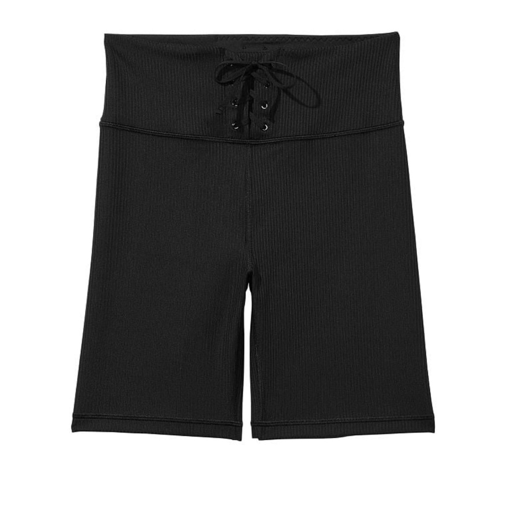 VICTORIA'S SECRET Essential High-Rise Lace-Up 7" Bike Shorts